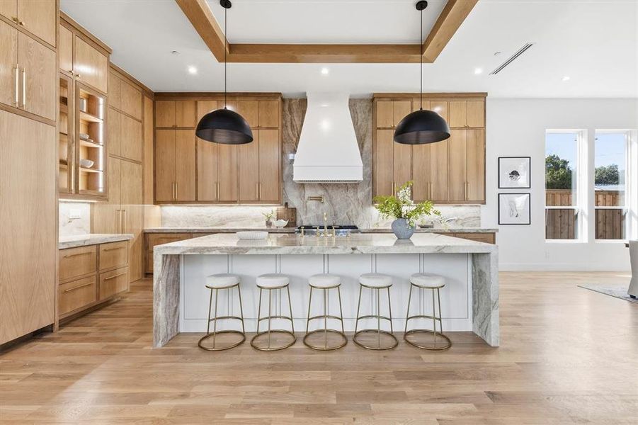 Furnished interior view inside a new home in , Dallas (Image 12).