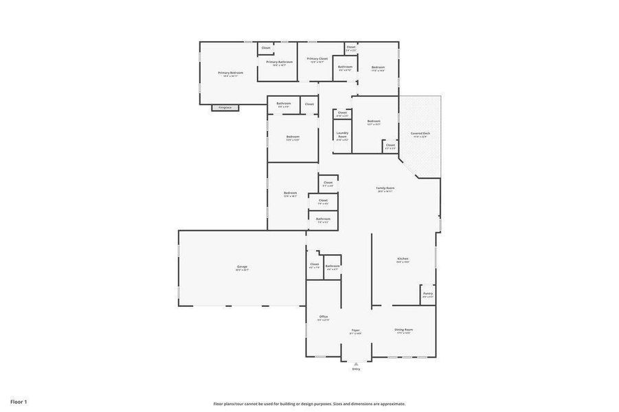 2D floor plan layout of this home in , Decatur, GA (Image 5).