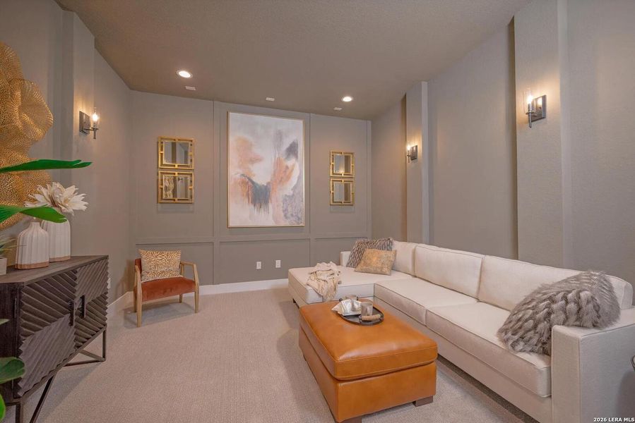 Furnished interior view inside a new home in Legacy at Lake Dunlap, New Braunfels (Image 6). Furnished interior view inside a new home in Legacy at Lake Dunlap, New Braunfels (Image 6).