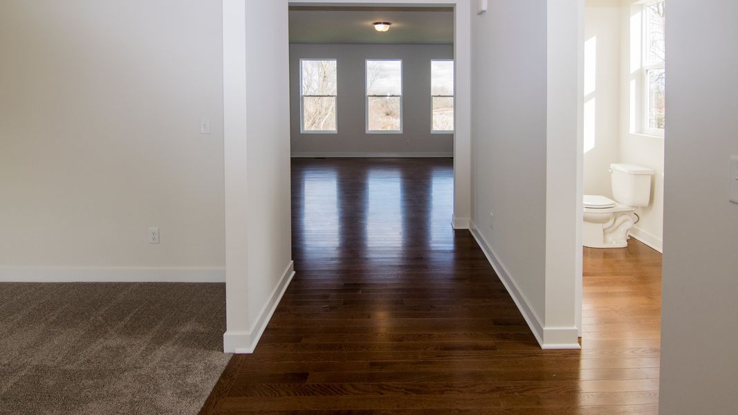Representative unfurnished interior of a home built from the The Hartland by Norfolk Homes in Coronado Estates, Jackson (Image 23).