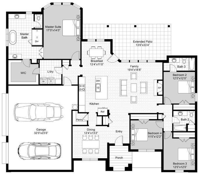 131 Oak Meadow Lane - Floorplan