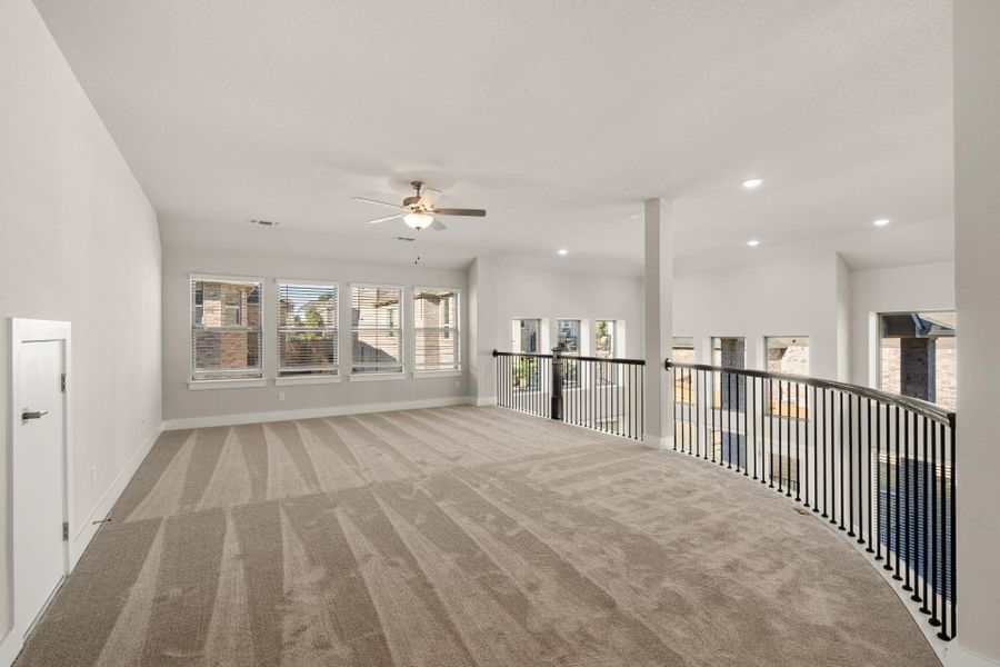 Open and bright Game Room