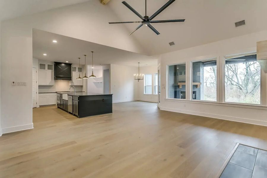 Representative unfurnished interior of a home built from the The Kellyn by Elmwood Custom Homes in Byrum Ranch, Maypearl (Image 22). Representative unfurnished interior of a home built from the The Kellyn by Elmwood Custom Homes in Byrum Ranch, Maypearl (Image 22).