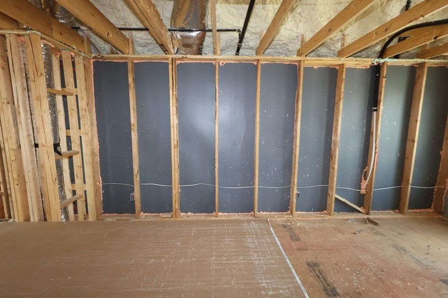 In-progress construction of a new home in Jordan Ranch 45' Homesites, Fulshear, TX (Image 5).