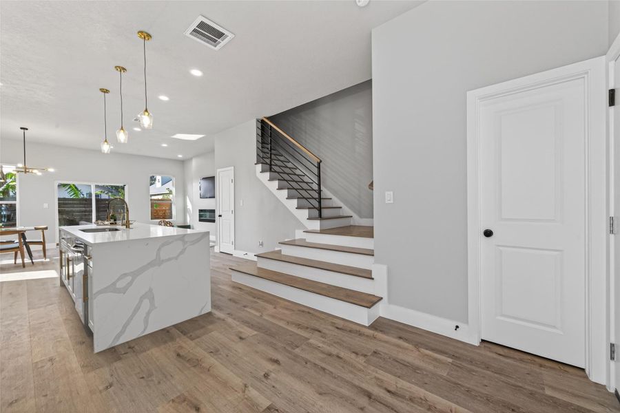 Furnished interior view inside a new home in , Houston (Image 13).