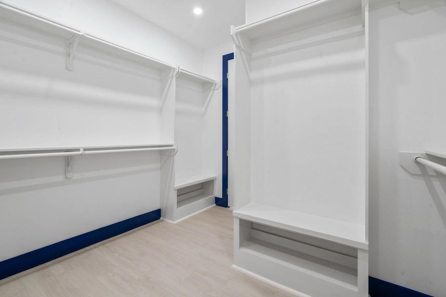Another view of the Primary bedroom's walk-in closet