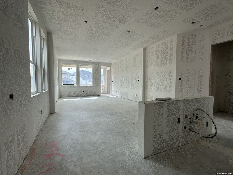 In-progress construction of a new home in Stillwater Ranch, San Antonio, TX (Image 19).