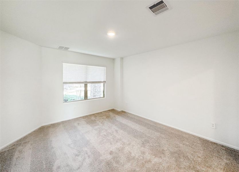 Spacious, unfurnished interior of a new home in Ladera Trails: Cottage Collection, Conroe (Image 24). Spacious, unfurnished interior of a new home in Ladera Trails: Cottage Collection, Conroe (Image 24).