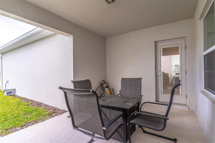 Exterior details and patio area of a home in , St. Cloud (Image 33).