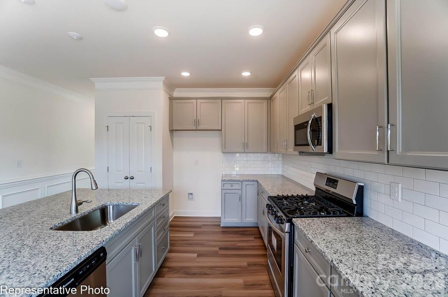 Furnished interior view inside a new home in Ashton Park, Monroe (Image 6).