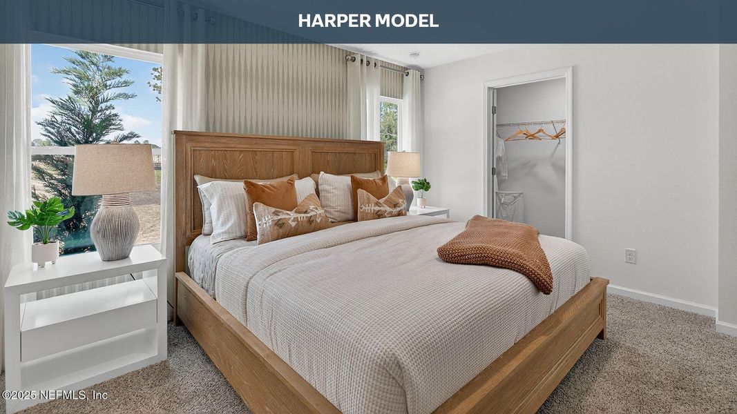 Furnished interior view inside a new home in , Bunnell (Image 16).