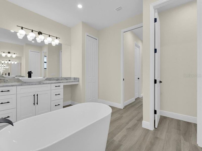 Furnished interior view inside a new home in , Cape Coral (Image 10).