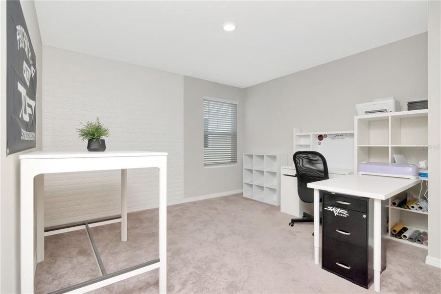 Furnished interior view inside a new home in Bell Creek Landing, Riverview (Image 5). Furnished interior view inside a new home in Bell Creek Landing, Riverview (Image 5).