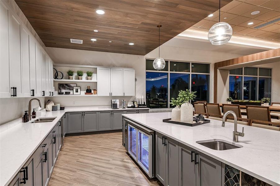Furnished interior view inside a new home in Esplanade at Wiregrass Ranch, Wesley Chapel (Image 15).