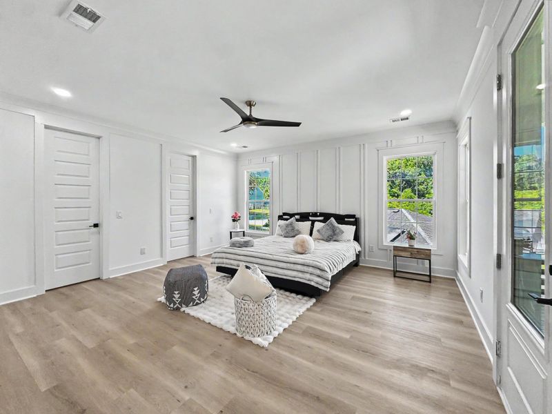 Furnished interior view inside a new home in , Summerville (Image 36). Furnished interior view inside a new home in , Summerville (Image 36).
