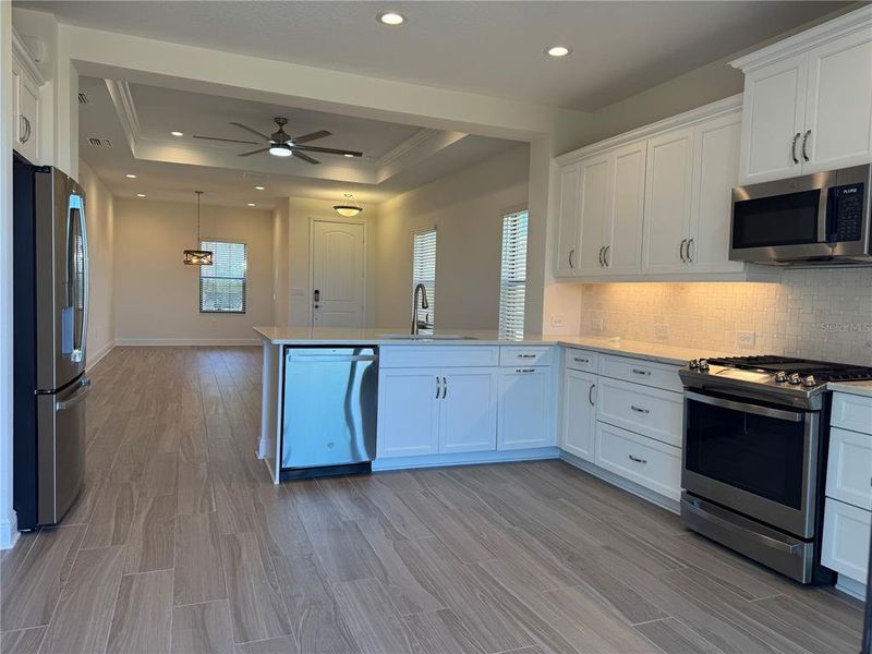 Furnished interior view inside a new home in , Nokomis (Image 3).