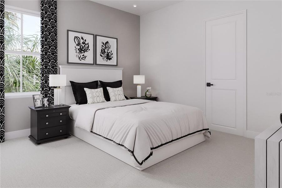 Furnished interior view inside a new home in Lake Mattie Preserve, Auburndale (Image 4).
