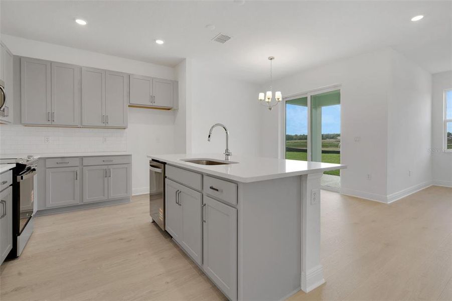 Furnished interior view inside a new home in Reserve at Hammock Oaks, Lady Lake (Image 8).