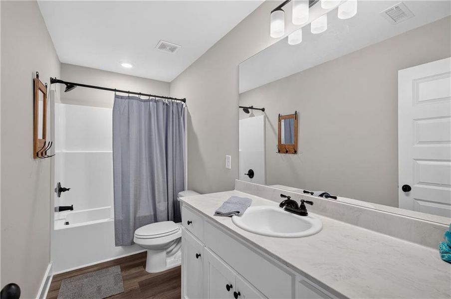Furnished interior view inside a new home in , Winder (Image 39).
