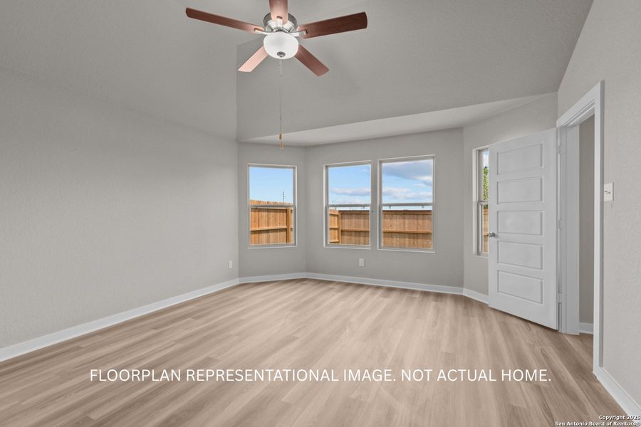Spacious, unfurnished interior of a new home in Paloma Park, Converse (Image 16).