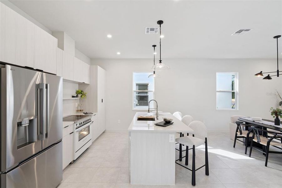 Furnished interior view inside a new home in , Lady Lake (Image 10). Furnished interior view inside a new home in , Lady Lake (Image 10).