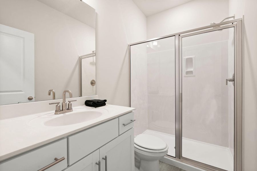 Furnished interior view inside a new home in Jasmine Point at Lakes of Cane Bay, Summerville (Image 16).