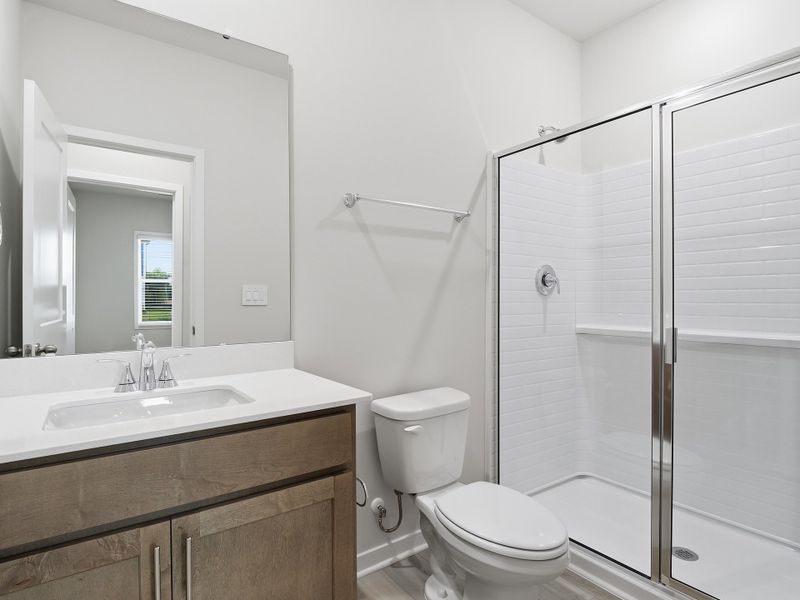 Furnished interior view inside a new home in Cadence Meadows, Zebulon (Image 5).