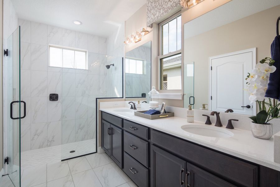 Furnished interior view inside a new home in Lakes at Harmony, St. Cloud (Image 7).