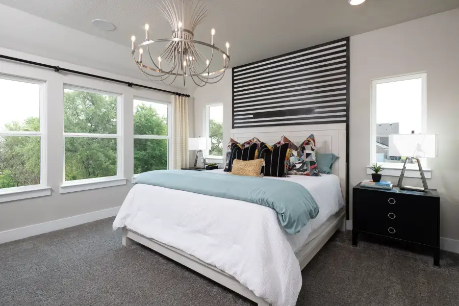 Representative furnished interior of a home built from the Poppy by Tri Pointe Homes in The Retreat at Harvest, Argyle (Image 7).