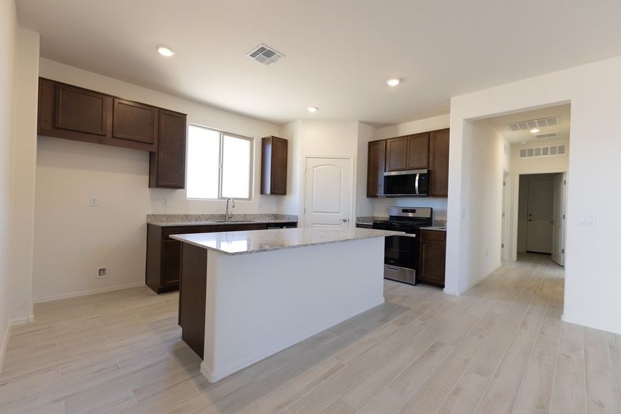 Furnished interior view inside a new home in Entrada Del Toro at Rancho Sahuarita, Sahuarita (Image 4).