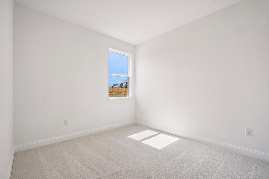 Spacious, unfurnished interior of a new home in Sage Hollow, Kyle (Image 24).