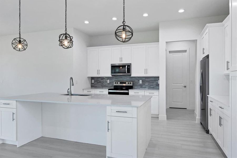Furnished interior view inside a new home in , Port Charlotte (Image 1).