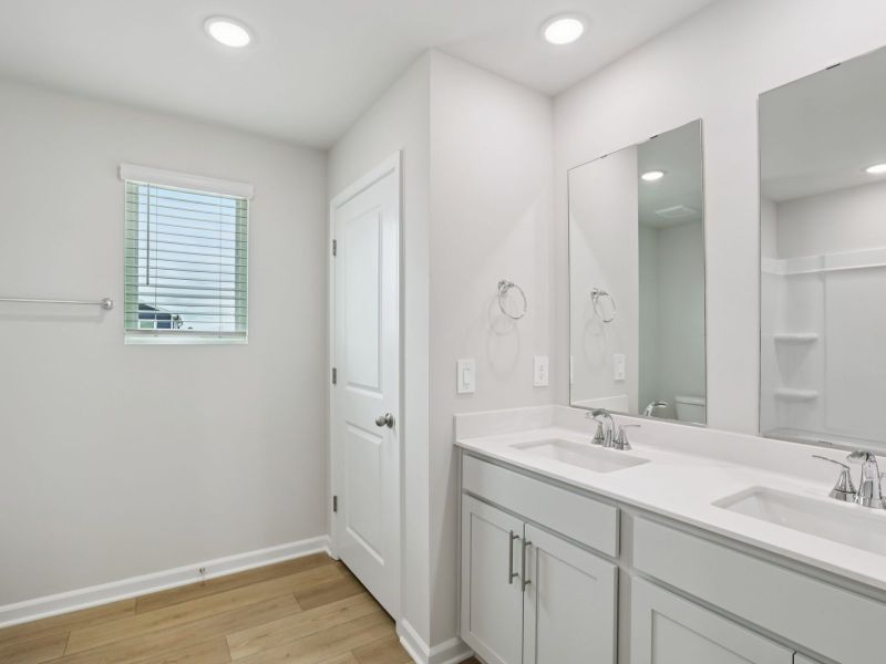 Furnished interior view inside a new home in River Glen, Angier (Image 8).