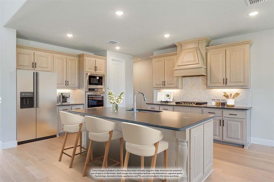 Furnished interior view inside a new home in Timberbrook 3B-4A, Justin (Image 15).