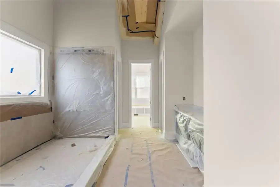 In-progress construction of a new home in , Dawsonville, GA (Image 23).