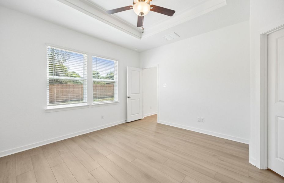 Spacious, unfurnished interior of a new home in Skyview, Belton (Image 20). Spacious, unfurnished interior of a new home in Skyview, Belton (Image 20).