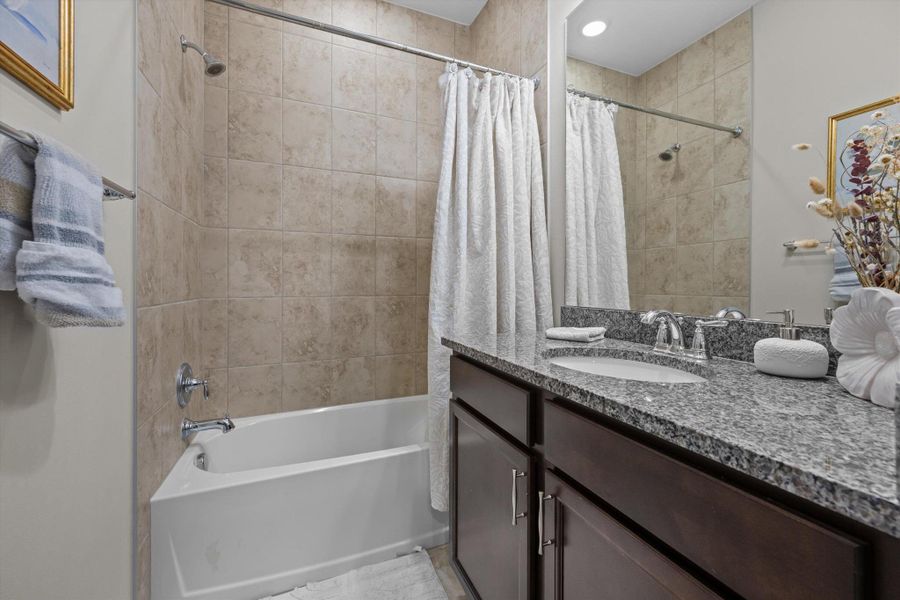 Furnished interior view inside a new home in , Westlake (Image 40).