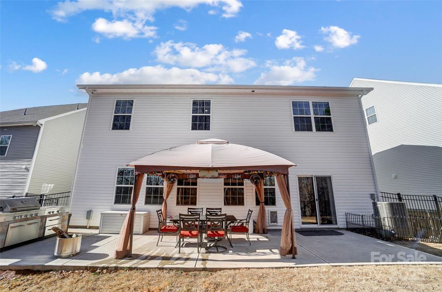 Backyard w/ updated Outdoor Living