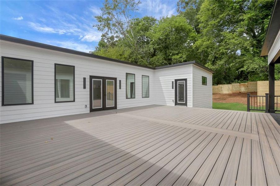 Front exterior of a new home in , Atlanta, GA, highlighting curb appeal (Image 25).