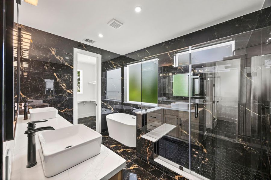 Furnished interior view inside a new home in , Houston (Image 7).