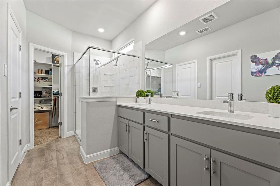 Furnished interior view inside a new home in , Haslet (Image 10). Furnished interior view inside a new home in , Haslet (Image 10).