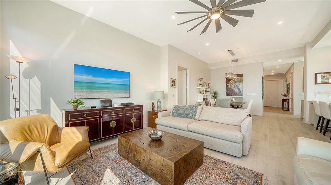 Furnished interior view inside a new home in , Sarasota (Image 26).