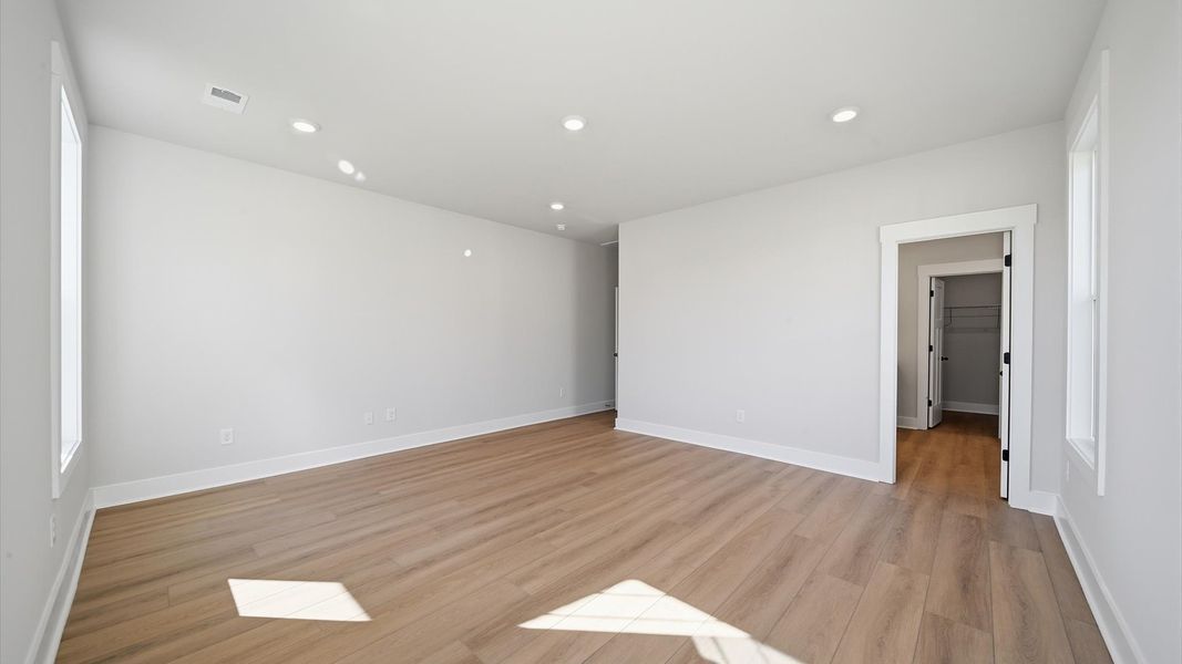 Furnished interior view inside a new home in Kayfield at Midway, Anderson (Image 25).