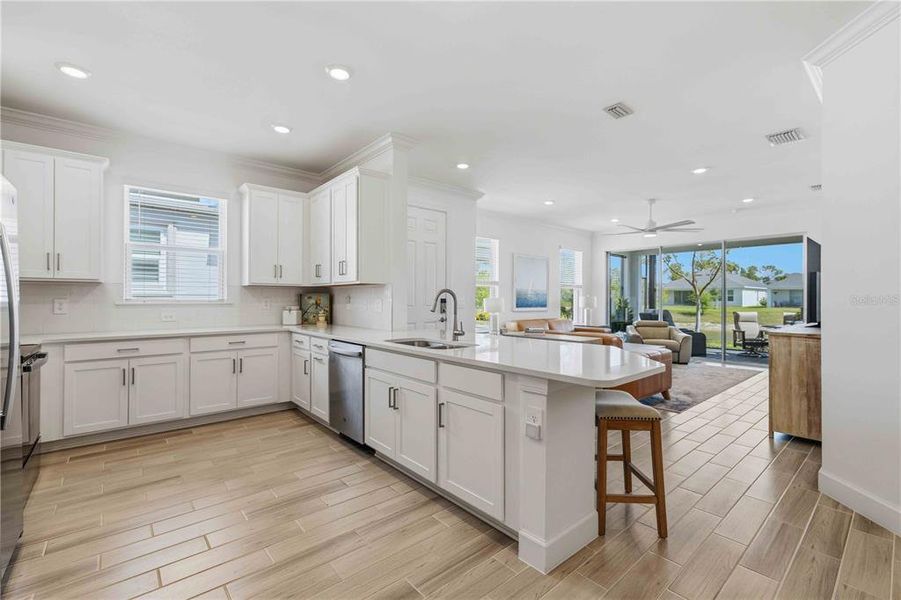 Furnished interior view inside a new home in , Port Charlotte (Image 26).