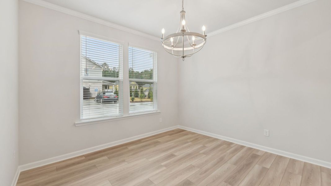Furnished interior view inside a new home in Hamilton Lakes, Loganville (Image 14).