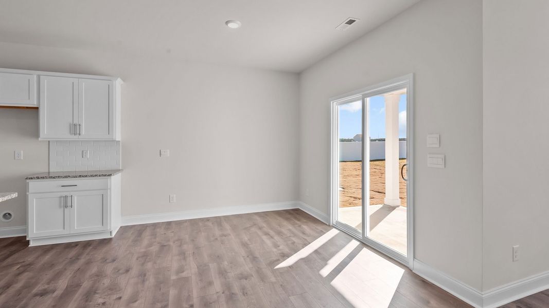 Spacious, unfurnished interior of a new home in Bedford Place, Wilson (Image 18). Spacious, unfurnished interior of a new home in Bedford Place, Wilson (Image 18).