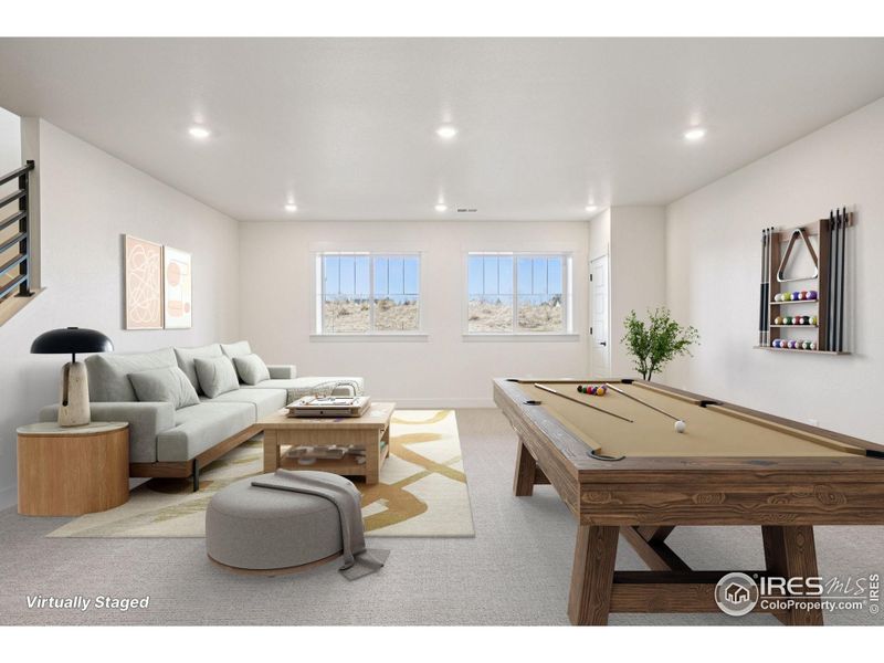 Furnished interior view inside a new home in , Fort Collins (Image 12).
