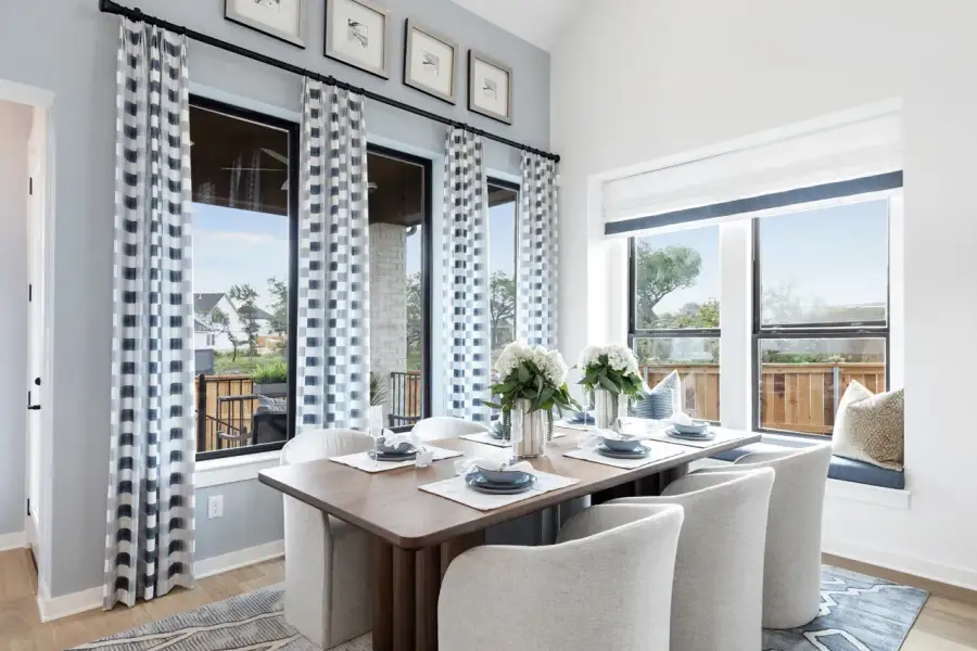 Representative Dining Room - some options shown