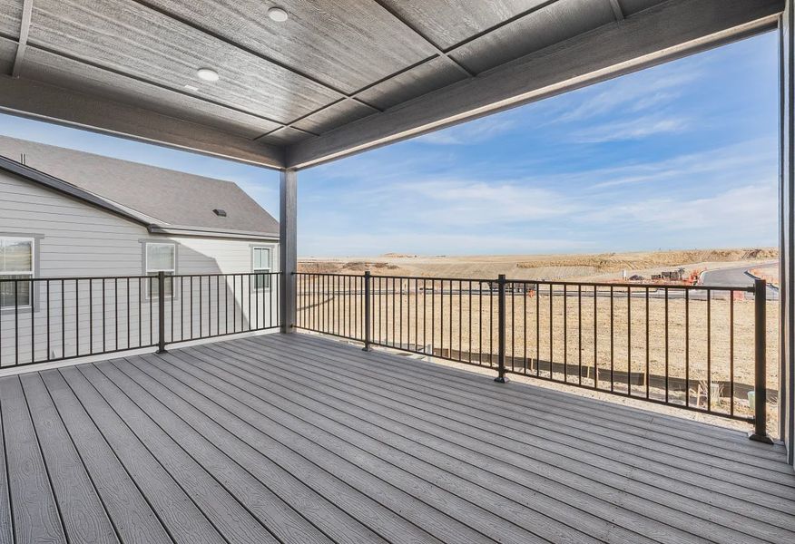 Homesite 3707 Primary Bedroom Deck - 10 of 15