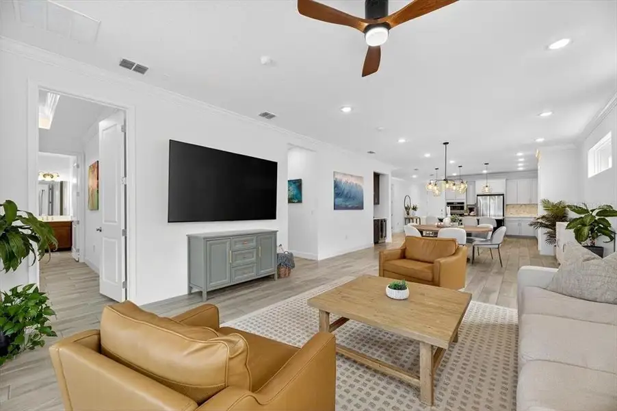 Furnished interior view inside a new home in Marisol Pointe at MiraBay Florida Series, Apollo Beach (Image 5).